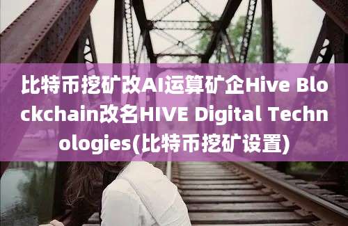 比特币挖矿改AI运算矿企Hive Blockchain改名HIVE Digital Technologies(比特币挖矿设置)