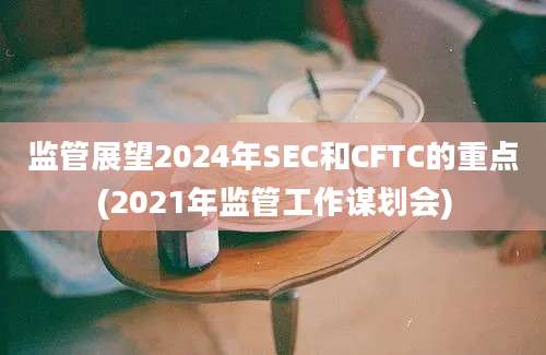 监管展望2024年SEC和CFTC的重点(2021年监管工作谋划会)