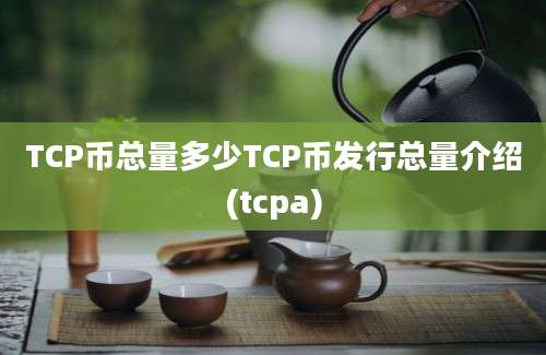 TCP币总量多少TCP币发行总量介绍(tcpa)