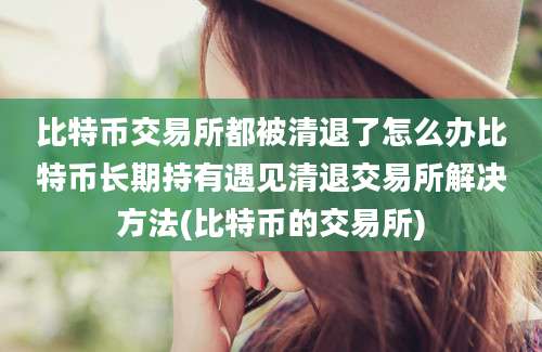 比特币交易所都被清退了怎么办比特币长期持有遇见清退交易所解决方法(比特币的交易所)