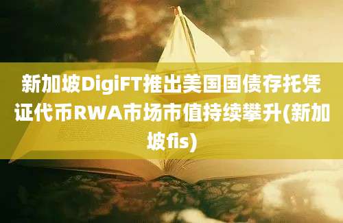 新加坡DigiFT推出美国国债存托凭证代币RWA市场市值持续攀升(新加坡fis)