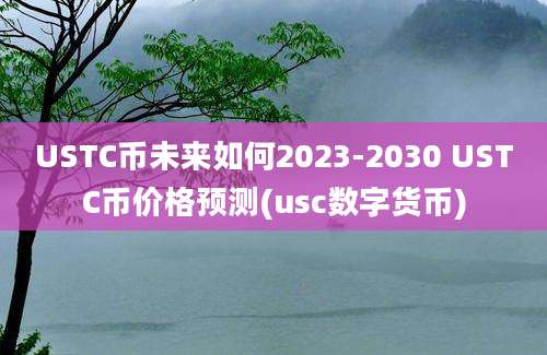 USTC币未来如何2023-2030 USTC币价格预测(usc数字货币)