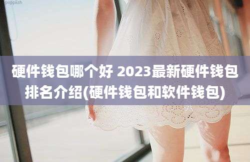 硬件钱包哪个好 2023最新硬件钱包排名介绍(硬件钱包和软件钱包)