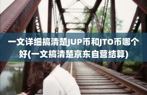 一文详细搞清楚JUP币和JTO币哪个好(一文搞清楚京东自营结算)