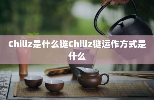 Chiliz是什么链Chiliz链运作方式是什么