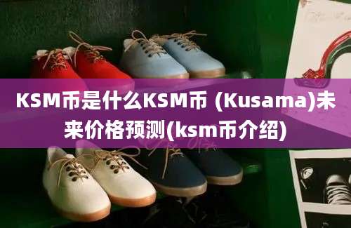 KSM币是什么KSM币 (Kusama)未来价格预测(ksm币介绍)