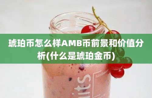 琥珀币怎么样AMB币前景和价值分析(什么是琥珀金币)