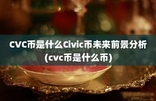 CVC币是什么Civic币未来前景分析(cvc币是什么币)