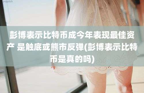 彭博表示比特币成今年表现最佳资产 是触底或熊市反弹(彭博表示比特币是真的吗)