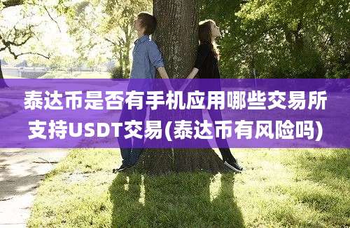 泰达币是否有手机应用哪些交易所支持USDT交易(泰达币有风险吗)