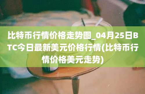 比特币行情价格走势图_04月25日BTC今日最新美元价格行情(比特币行情价格美元走势)