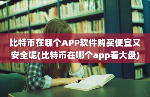 比特币在哪个APP软件购买便宜又安全呢(比特币在哪个app看大盘)