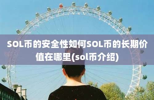 SOL币的安全性如何SOL币的长期价值在哪里(sol币介绍)