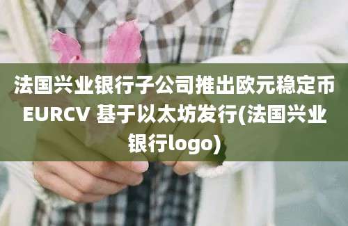 法国兴业银行子公司推出欧元稳定币EURCV 基于以太坊发行(法国兴业银行logo)