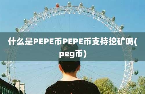 什么是PEPE币PEPE币支持挖矿吗(peg币)