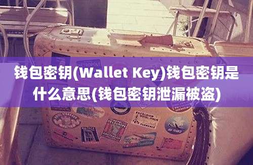 钱包密钥(Wallet Key)钱包密钥是什么意思(钱包密钥泄漏被盗)