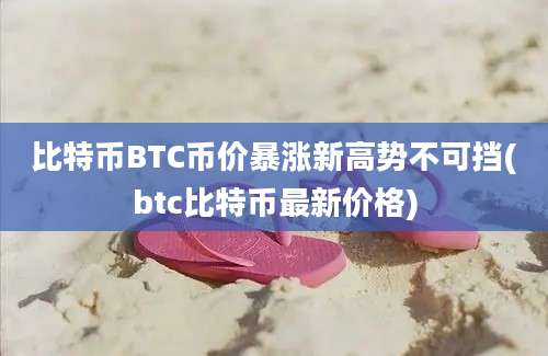 比特币BTC币价暴涨新高势不可挡(btc比特币最新价格)