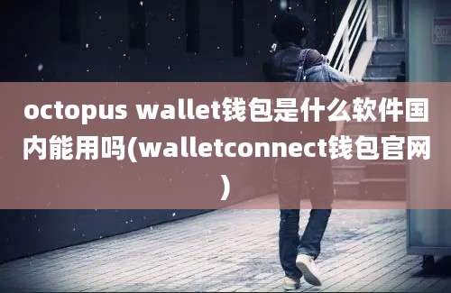 octopus wallet钱包是什么软件国内能用吗(walletconnect钱包官网)