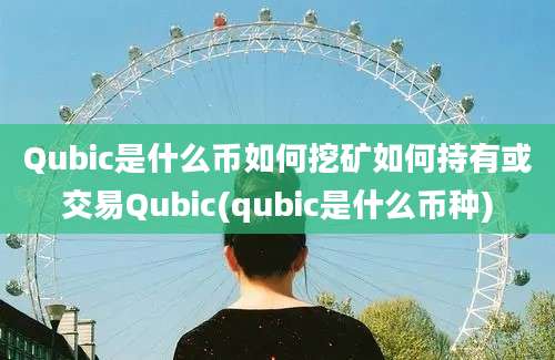 Qubic是什么币如何挖矿如何持有或交易Qubic(qubic是什么币种)