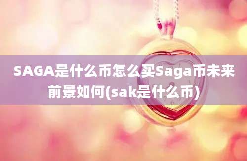 SAGA是什么币怎么买Saga币未来前景如何(sak是什么币)