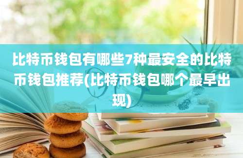 比特币钱包有哪些7种最安全的比特币钱包推荐(比特币钱包哪个最早出现)