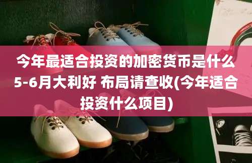 今年最适合投资的加密货币是什么5-6月大利好 布局请查收(今年适合投资什么项目)