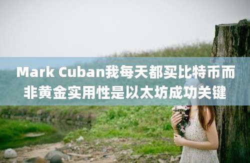 Mark Cuban我每天都买比特币而非黄金实用性是以太坊成功关键