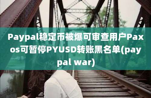 Paypal稳定币被爆可审查用户Paxos可暂停PYUSD转账黑名单(paypal war)