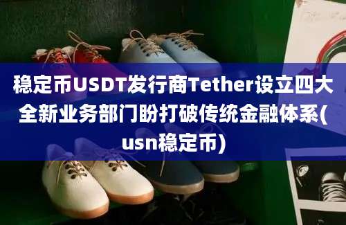 稳定币USDT发行商Tether设立四大全新业务部门盼打破传统金融体系(usn稳定币)