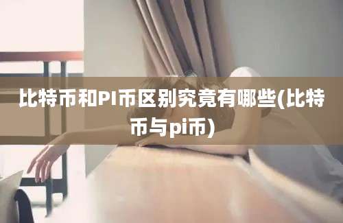 比特币和PI币区别究竟有哪些(比特币与pi币)