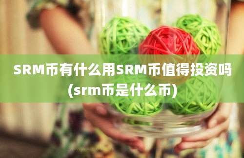 SRM币有什么用SRM币值得投资吗(srm币是什么币)