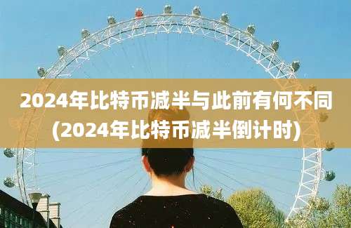 2024年比特币减半与此前有何不同(2024年比特币减半倒计时)