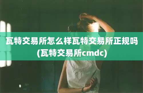 瓦特交易所怎么样瓦特交易所正规吗(瓦特交易所cmdc)