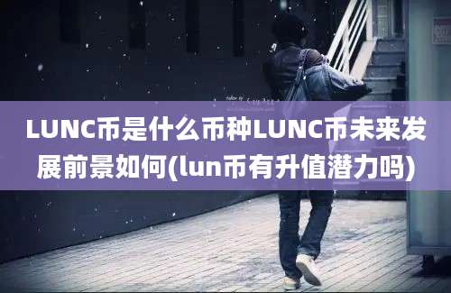 LUNC币是什么币种LUNC币未来发展前景如何(lun币有升值潜力吗)