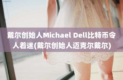 戴尔创始人Michael Dell比特币令人着迷(戴尔创始人迈克尔戴尔)