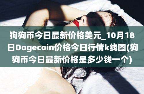 狗狗币今日最新价格美元_10月18日Dogecoin价格今日行情k线图(狗狗币今日最新价格是多少钱一个)