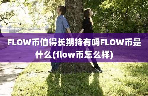 FLOW币值得长期持有吗FLOW币是什么(flow币怎么样)