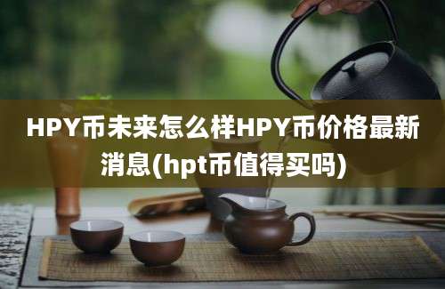 HPY币未来怎么样HPY币价格最新消息(hpt币值得买吗)