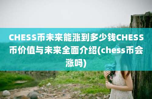 CHESS币未来能涨到多少钱CHESS币价值与未来全面介绍(chess币会涨吗)