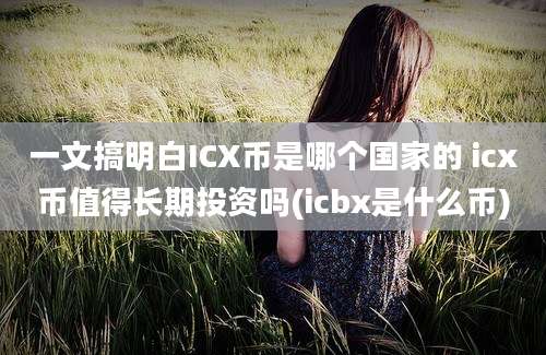 一文搞明白ICX币是哪个国家的 icx币值得长期投资吗(icbx是什么币)