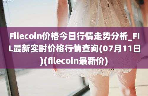 Filecoin价格今日行情走势分析_FIL最新实时价格行情查询(07月11日)(filecoin最新价)