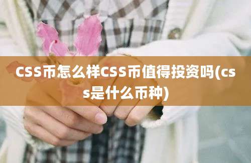 CSS币怎么样CSS币值得投资吗(css是什么币种)