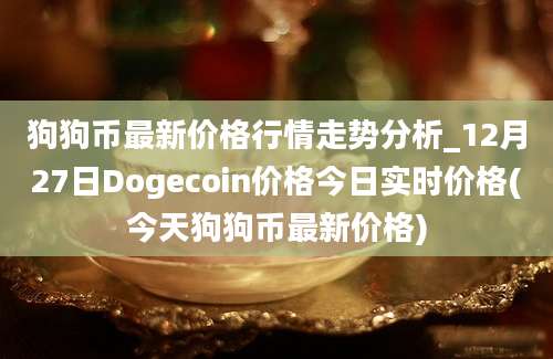 狗狗币最新价格行情走势分析_12月27日Dogecoin价格今日实时价格(今天狗狗币最新价格)