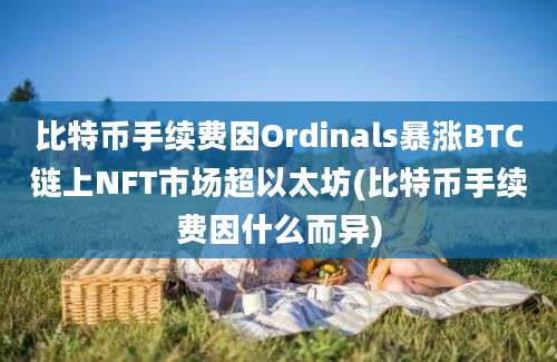 比特币手续费因Ordinals暴涨BTC链上NFT市场超以太坊(比特币手续费因什么而异)