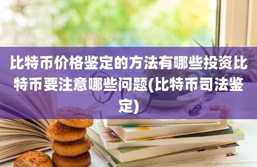 比特币价格鉴定的方法有哪些投资比特币要注意哪些问题(比特币司法鉴定)