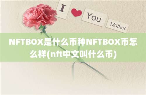 NFTBOX是什么币种NFTBOX币怎么样(nft中文叫什么币)