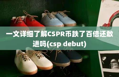 一文详细了解CSPR币跌了百倍还敢进吗(csp debut)