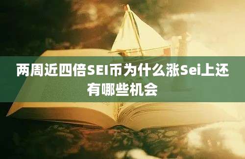 两周近四倍SEI币为什么涨Sei上还有哪些机会