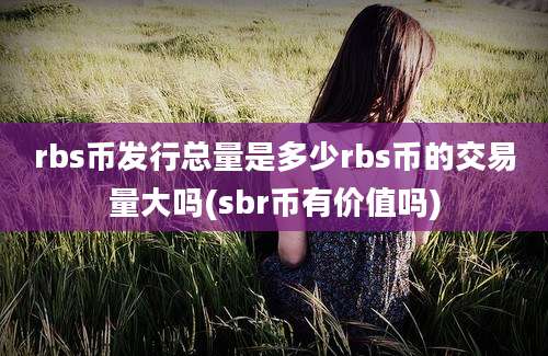 rbs币发行总量是多少rbs币的交易量大吗(sbr币有价值吗)