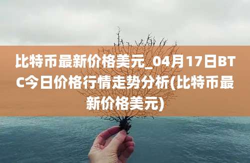 比特币最新价格美元_04月17日BTC今日价格行情走势分析(比特币最新价格美元)